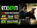 [RTX 5070 Ti] - 007 First Light - New 610.62 Drivers - 4K DLAA  6X Multi Frame Gen