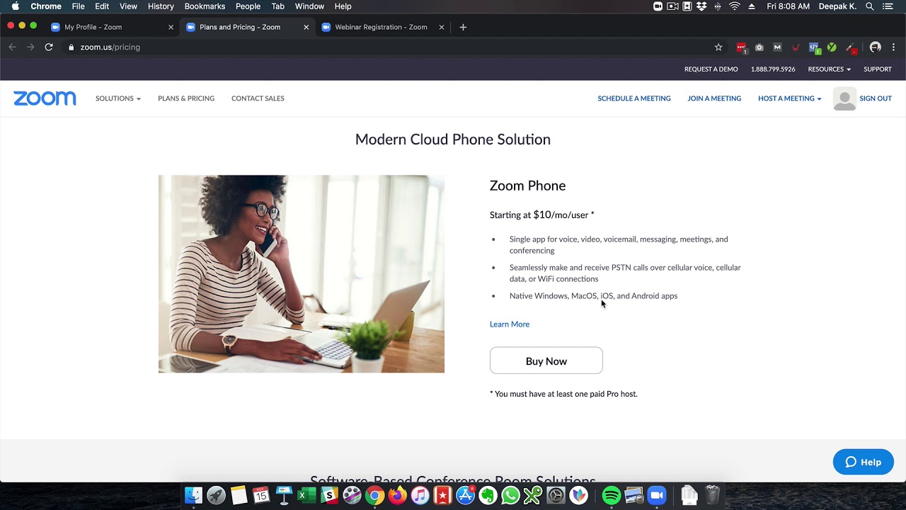 Zoom Video Conferencing & Webinar Tool Review - YouTube
