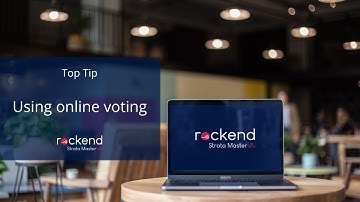 Strata Master Top Tip - Using Online Voting