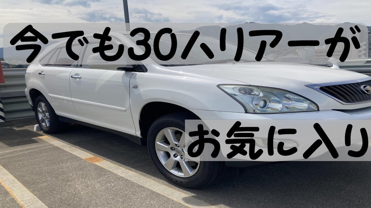 【30ハリアー】お出かけドライブ