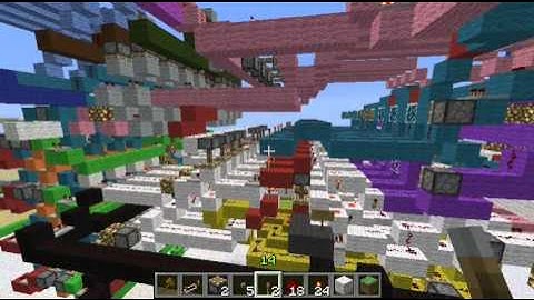 Stack Machine Computer Work In Progress Tour | Redstone With Chartreuse