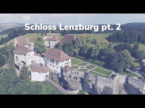 Lenzburg castle from