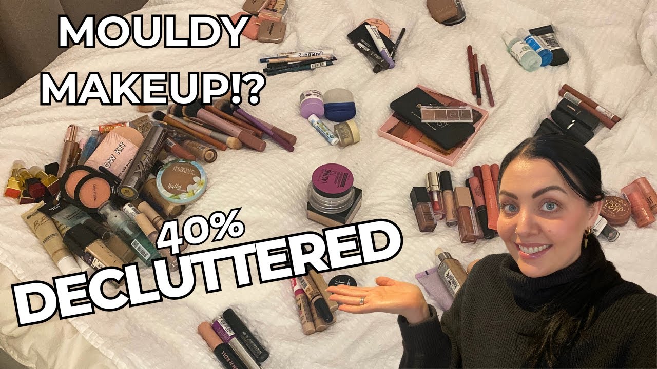 EXTREME MAKEUP DECLUTTER! WAY OVERDUE! Lets get minimal!