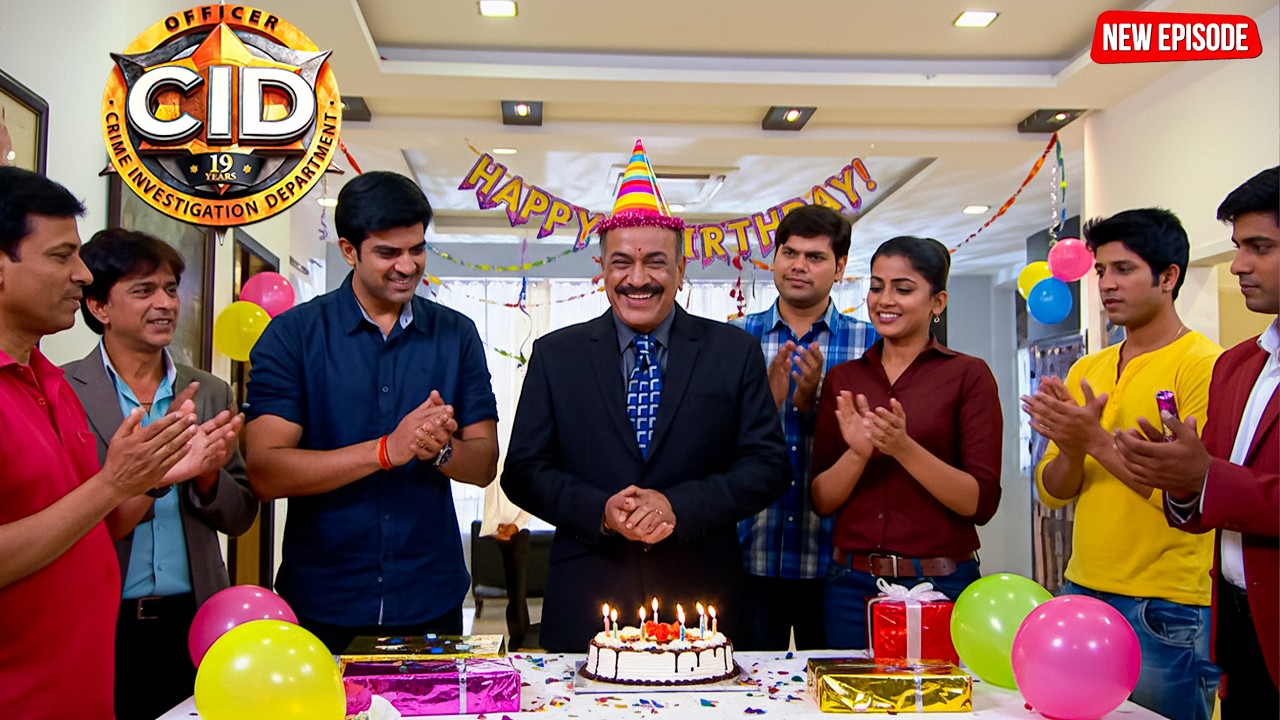 CID ऑफिस में जश्न का माहौल, ACP सर का सरप्राइज बर्थडे सेलिब्रेशन! | CID | सी.आइ.डी. | Latest Episode