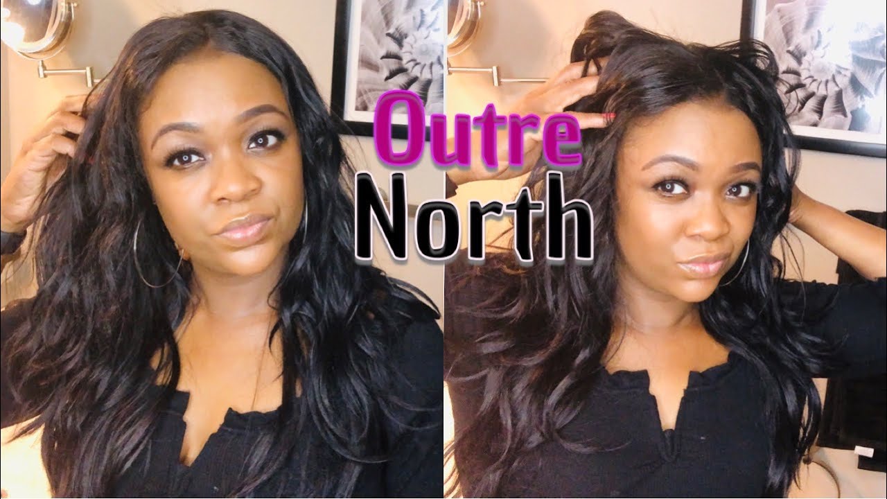 Best Cheap Wig |Outre Quick Weave Half Wig North | Color 1B |