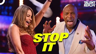 Celebrity Lightning-Fast Whips with Sofia Vergara AMAZE Judges | America's Got Talent Wealth