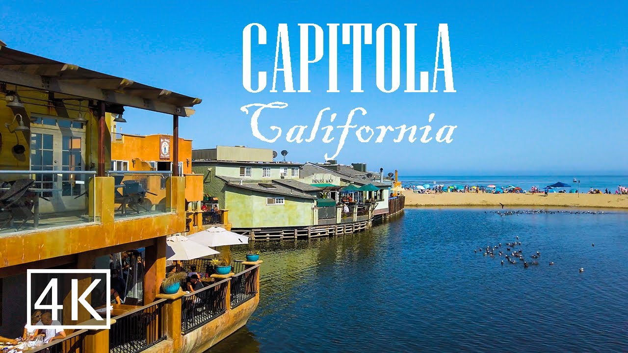 [4K] Capitola California Walking Tour YouTube