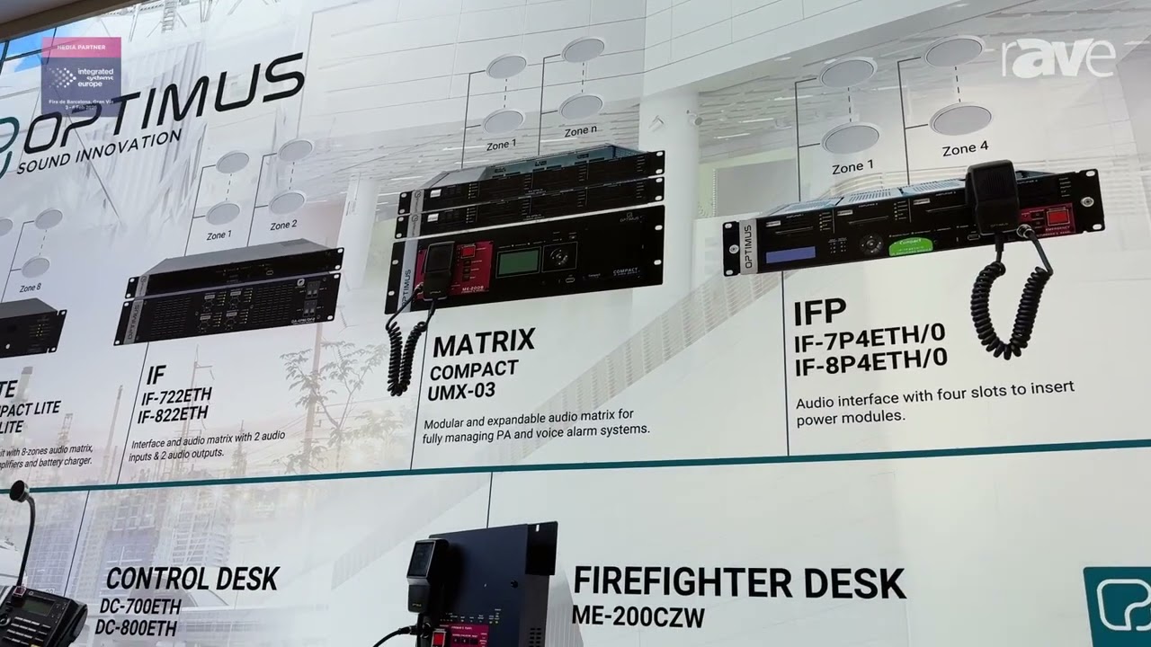 ISE 2026: Optimus Showcases Compact System Audio Solution