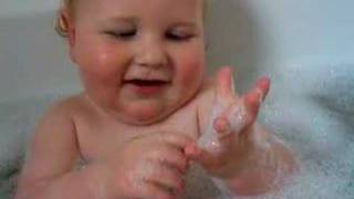 Isaac's First Bubble Bath