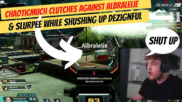 chaoticmuch Clutches against mac & slurp while shushing dezignful #apex #apexclips #apexlegendsclips
