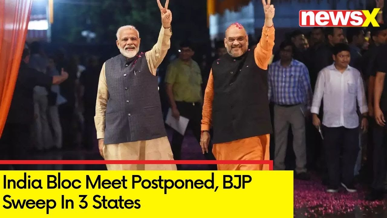 India Bloc Meet Postponed | BJP Sweep In 3 States | NewsX