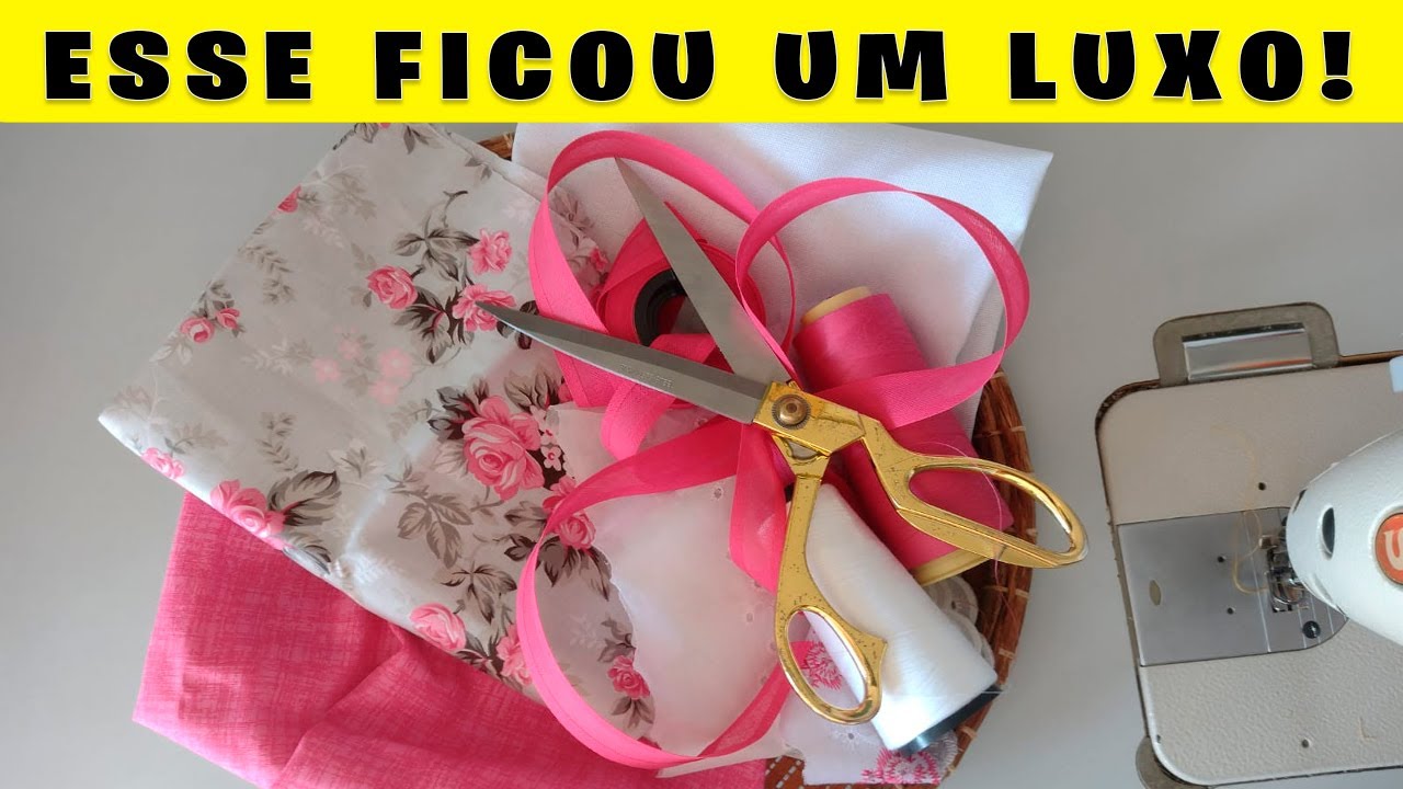 Pano de Prato FÁCIL - Esse Ficou uma Belezura 😍