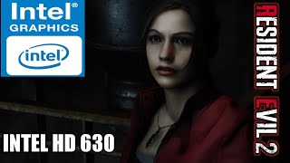 RESIDENT EVIL 2 Remake Intel HD 630 - I7 7700