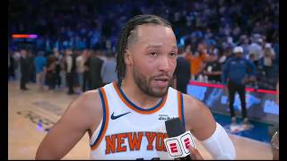 Jalen Brunson send a message to Mitchell and Harden after Knicks beat Cavs in OT of Game 1