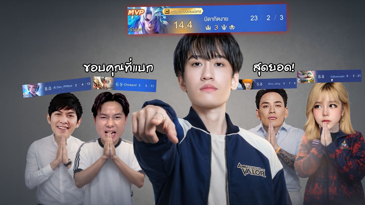 RoV :  1 ในสุดยอดเกมที่ทีมยอมรับว่าโคตรแบก !
