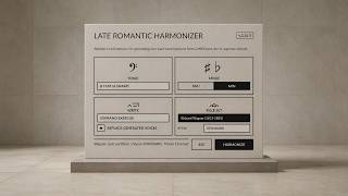Late Romantic Harmonizer v.2.26.2 | Ableton Extensions SDK