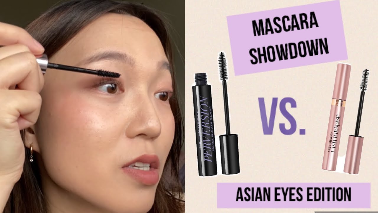 URBAN DECAY PERVERSION VS. L’ORÉAL LASH PARADISE WEAR TEST|Which is a better mascara for Asian Eyes?