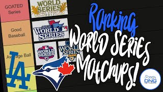 Ranking the Last 15 World Series Matchups!