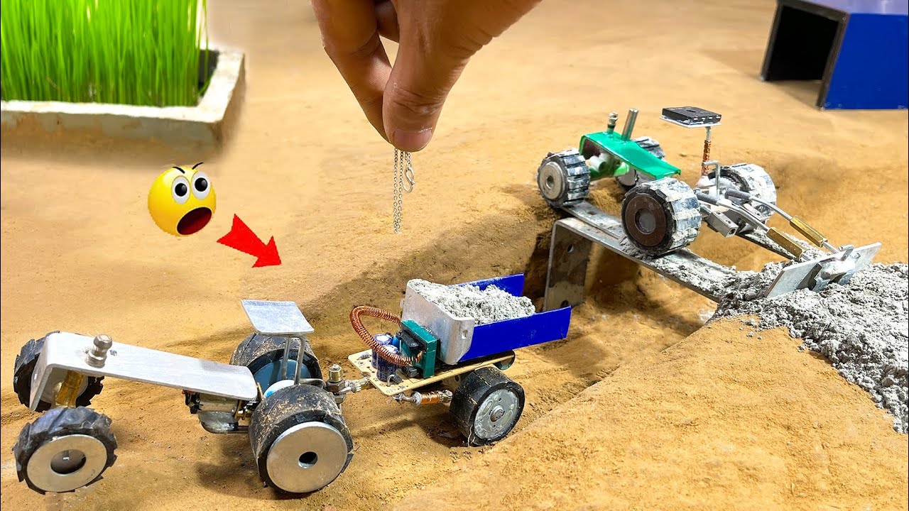 How to make a mini tractor science project | part 3 Do-it-yourself ...