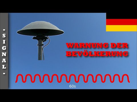 SIRENENALARM - Warnung vor Corona | Sprachdurchsage in Wolfsburg