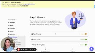 Lexria Intake Questionnaire  Client View