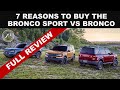 7 REASONS TO BUY FORD BRONCO SPORT OVER LARGER BRONCO - Engineer's Full Review of the Bronco Sport