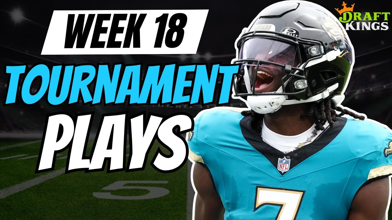 Лучшие комбинации игроков и стратегии для турниров NFL на 18-й неделе от DraftKings | Выбор игрок...