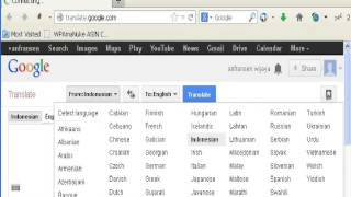 Google translate English to Indonesian screenshot 5