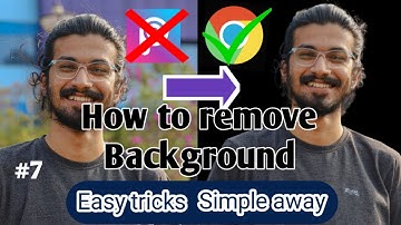 Remove Background image with Chrome browser step by step.