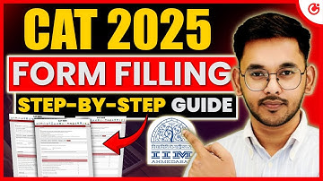 💥 CAT 2025 Form Filling Step-by-Step📝 | How to Fill CAT Form in 5 Mins | 👨‍🎓 MBA Admissions #CAT2025