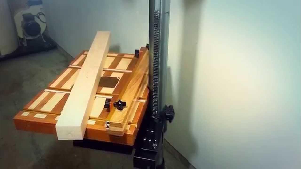 Motorized Drill Press Table Lift by Shop Storm YouTube