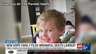 Family files lawsuit after fatal dog attack