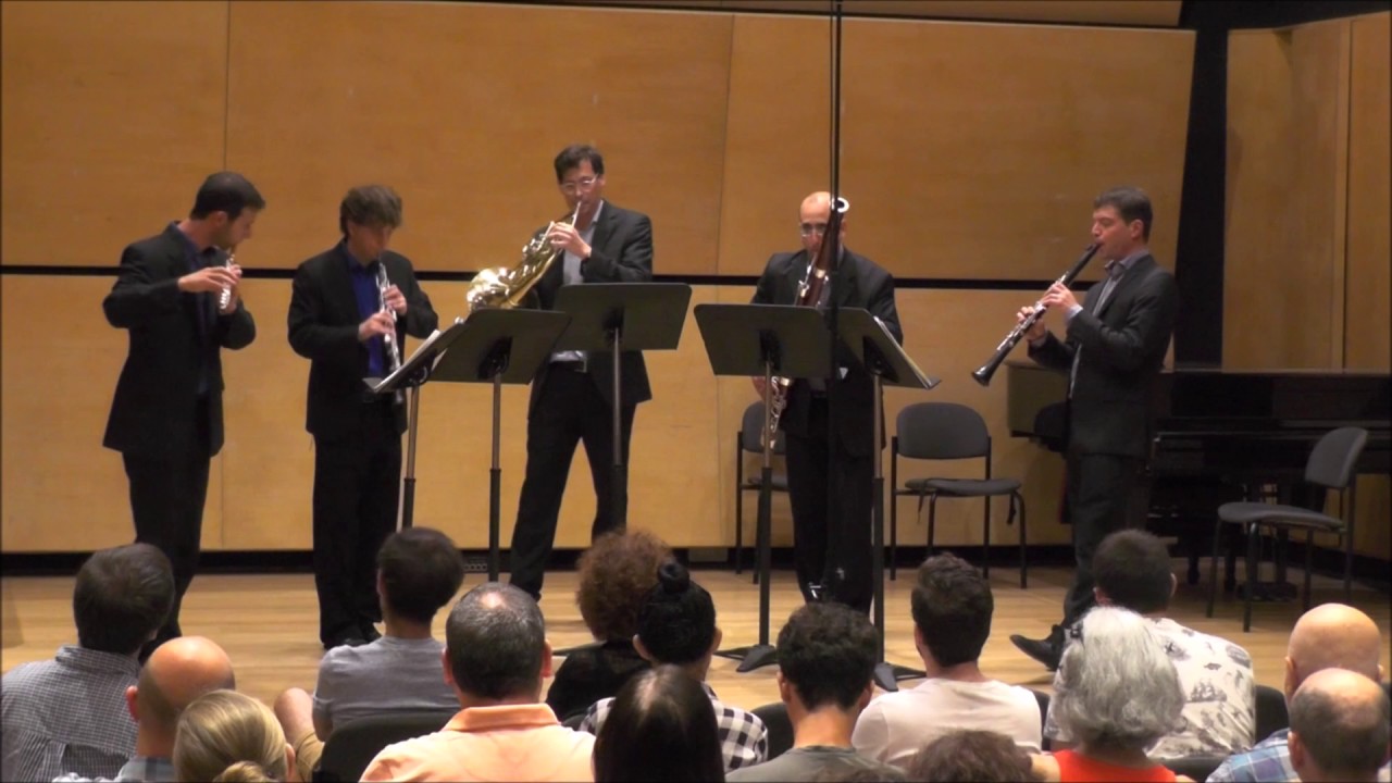 Piazzolla Libertango (excerpt) Tel Aviv Wind Quintet / חמישיית תל