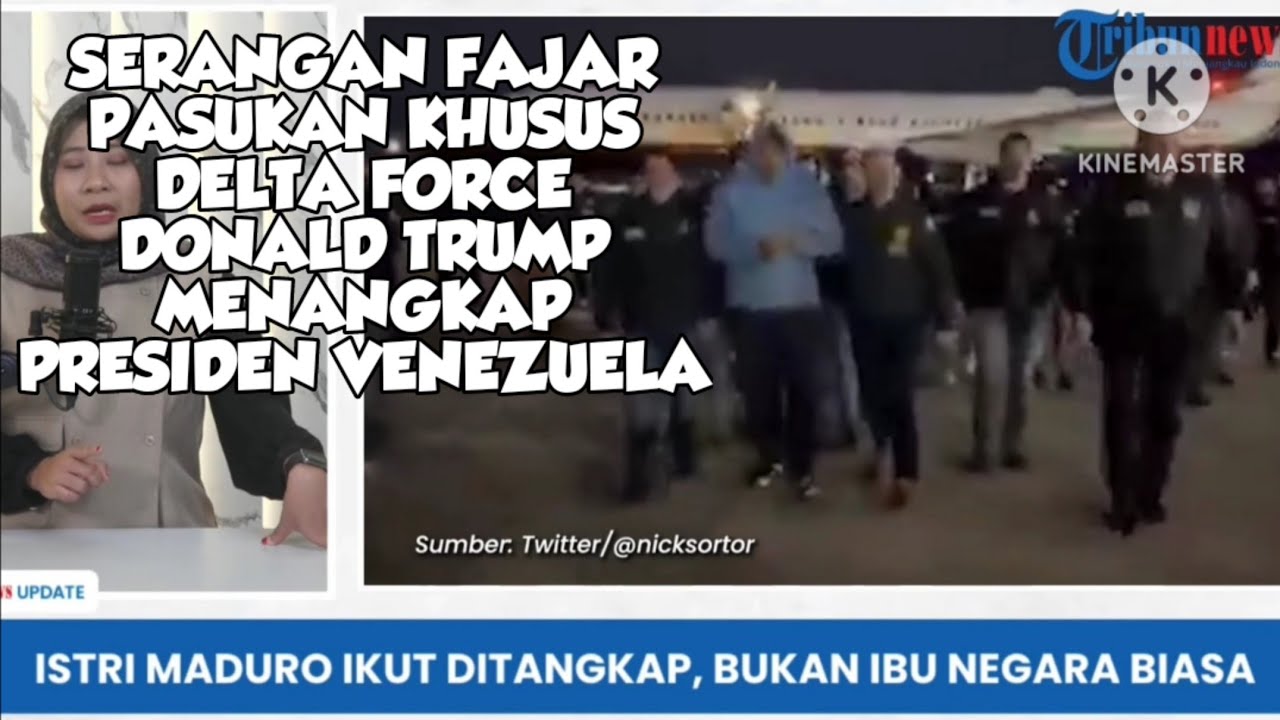 STRATEGI JENIUS PASUKAN KHUSUS AS DONALD TRUMP MENANGKAP PRESIDEN VENEZUELA NICOLAS MADURO