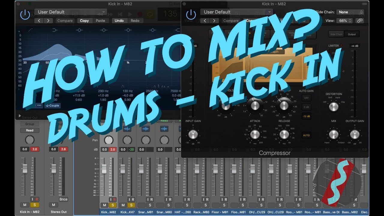 HOW TO MIX? DRUMS KICK IN YouTube