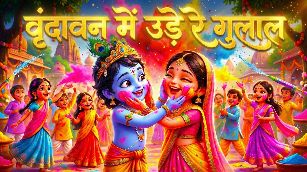 होली स्पेशल 2026 | वृन्दावन में उड़े रे गुलाल | Vrindavan Mein Ude Re Gulal Holi Bhajan #holi2026