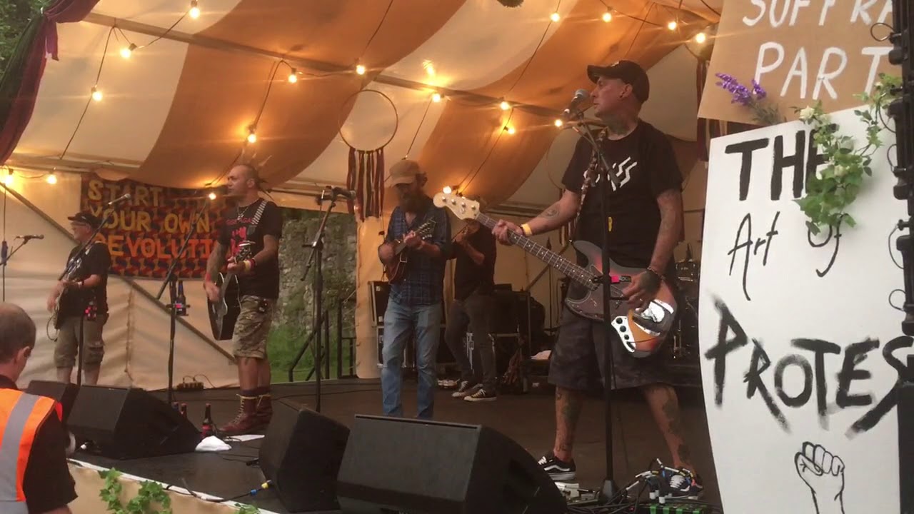 Ferocious Dog at Barking Folk Festival 2018.