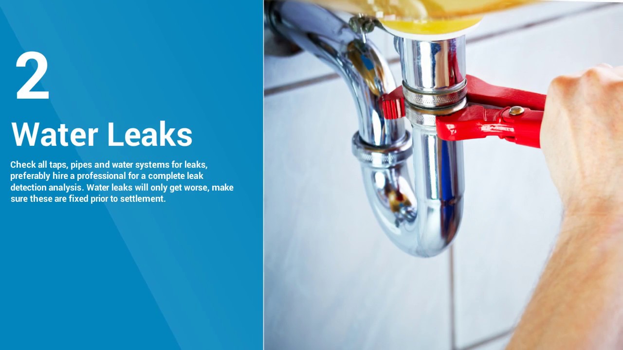 Home Buyers Plumbing Checklist Infographic