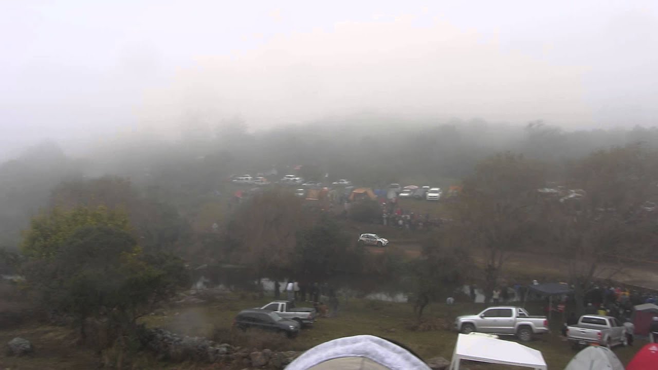 Tremenda niebla en Rally Argentina 2014 - Vado San Agustin con LLUVIA! - YouTube