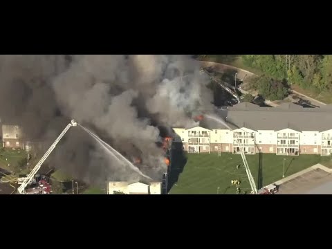 Massive fire destroys Southgate senior apartment complex, all residents ...