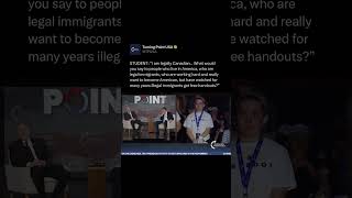 Tom Homan Responds to Student Question on Legal vs. Illegal Immigration