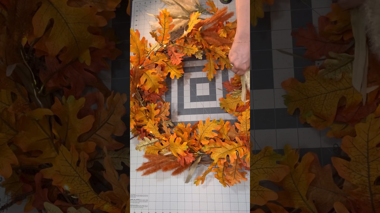 How to Make an Easy Fall Wreath with Hobby Lobby | Beginner Friendly Wreath Tutorial