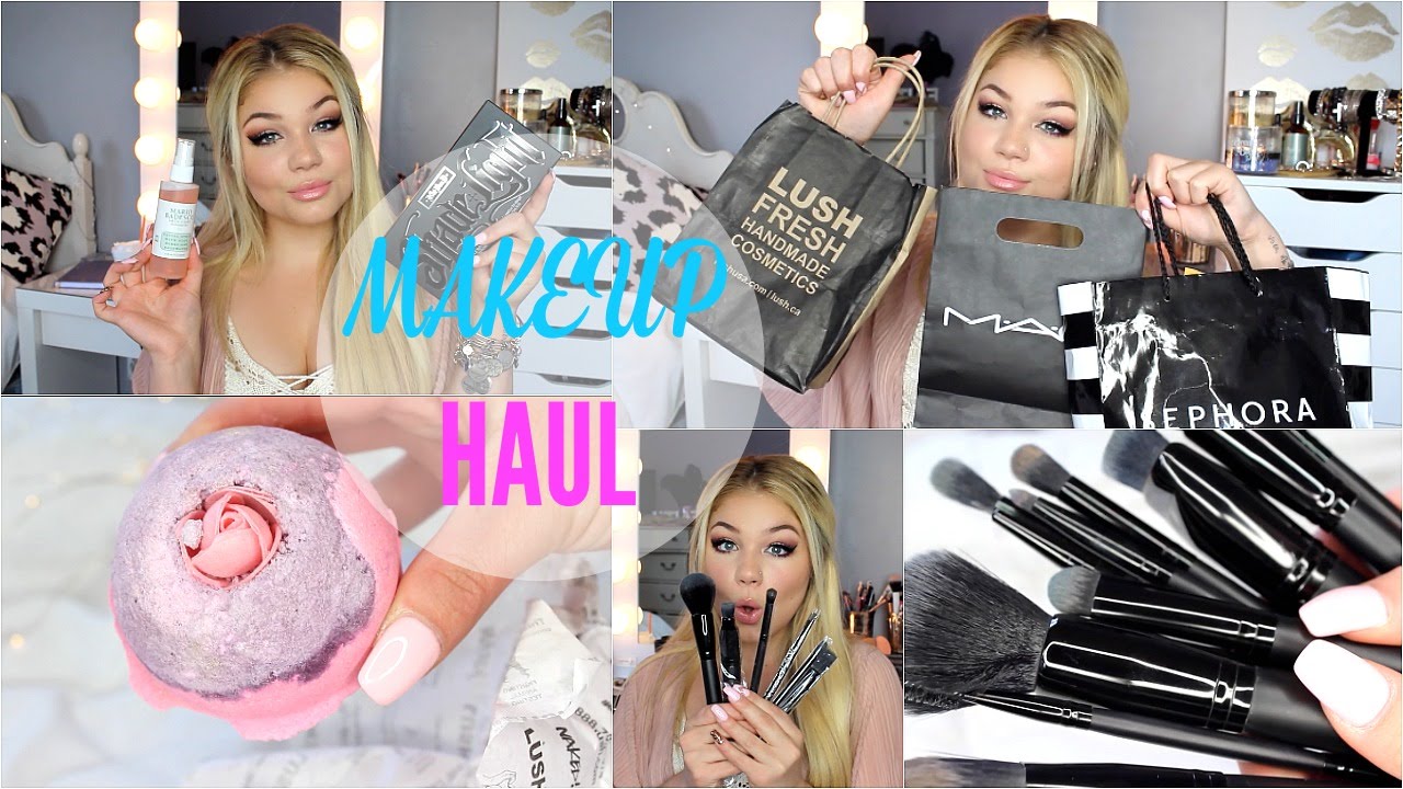 Makeup Haul | Morphe Brushes , Sephora + More♡