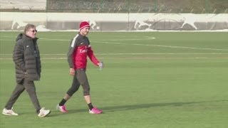 David Beckham Trains With Psg For First Time