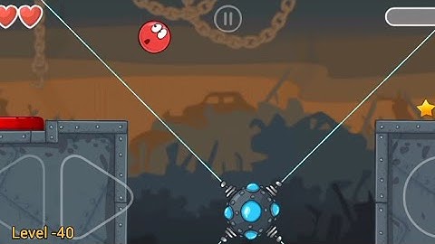 Red Ball 4 level 40 Walkthrough ✅Speedrun Gameplay✅ Playthrough video.