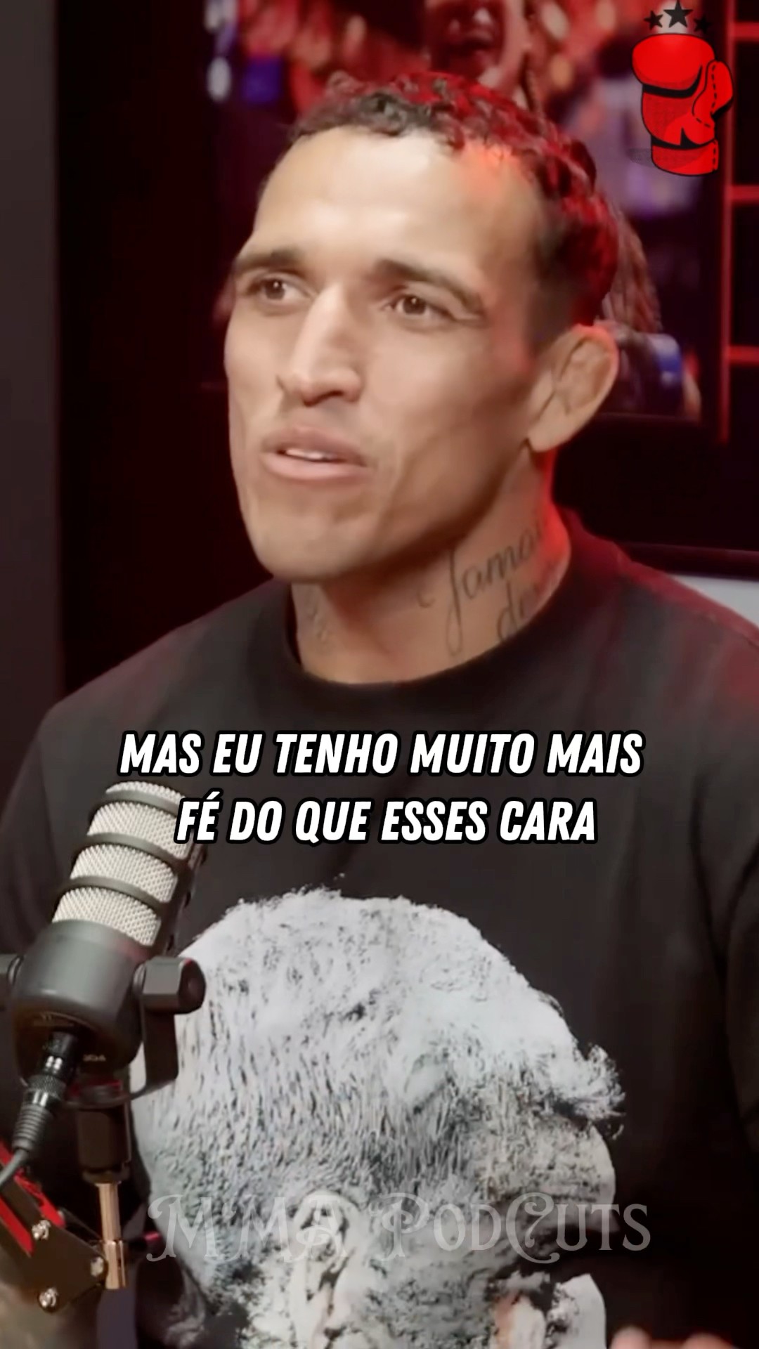 CHARLES OLIVEIRA FALA DA SUA FÉ EM DEUS #mma #luta #boxe #ufc #foryou #shortsfeed #brasil