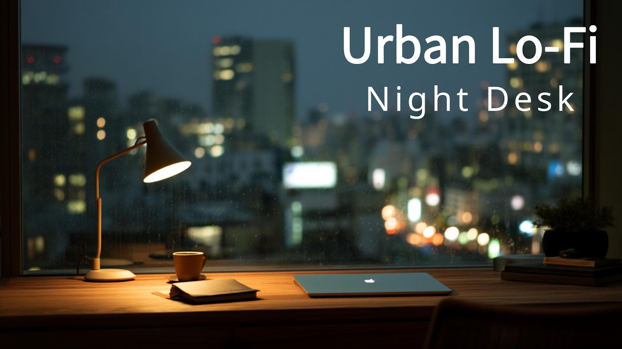 Night Desk – Urban Lo-Fi for Late Work & Focus｜夜のワークBGM