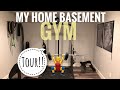 My Basement Home Gym Tour!