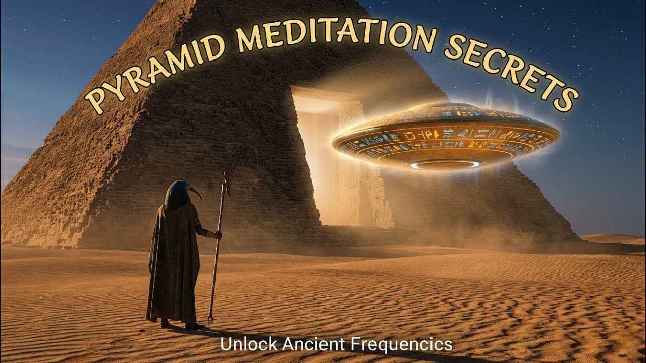 THOTH Pineal Portal ACTIVATION 🌌⚡ (Ibis God UFO Awakening Meditation 852Hz)