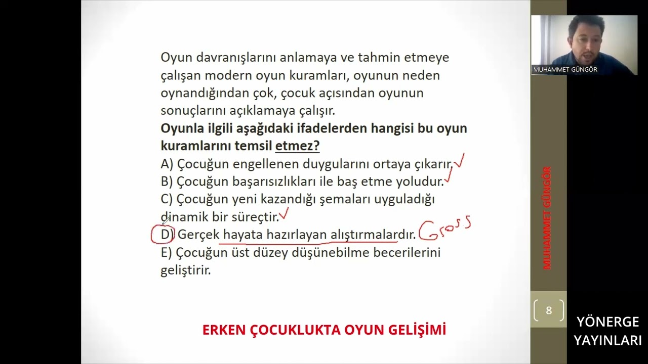 Erken çocuklukta Oyun Gelişimi